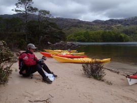 Lunchtime on Loch Maree