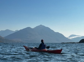 Kayaker Loch Torridon