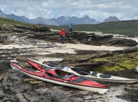  Kayakers South Skye