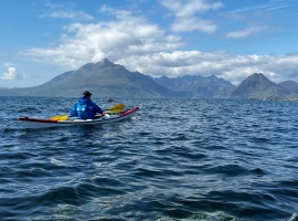 Kayaker, Skye