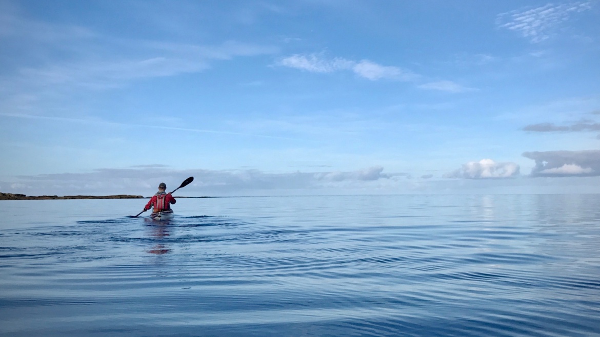Sea kayaking, Sound of Arisaig