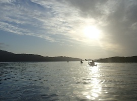 Kayakers, Sound of Jura