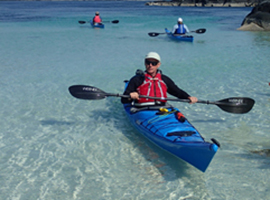 Kayaker, South Channel, Moidart